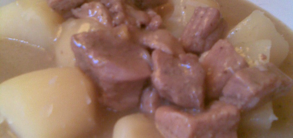 Gulasz z szynki wieprzowej w sosie (autor: margo1 ...