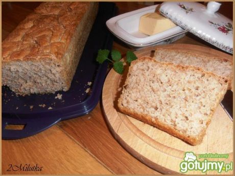 Przepis  chlebek na otrębach pszennych przepis