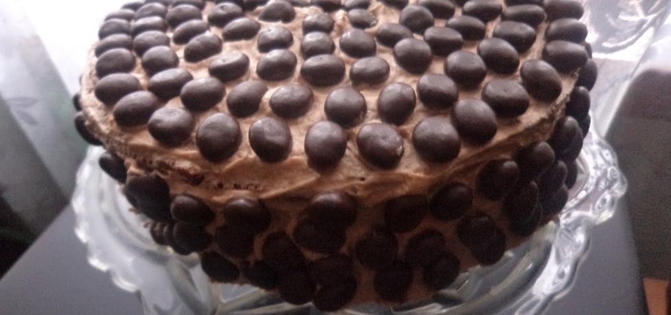 Tort czekoladowy z kremem russel i amaretto (autor: smacznab ...