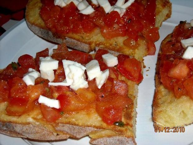 Przepis  bruschette al pomodoro przepis