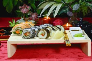 Romantyczne danie dla dwojga sushi