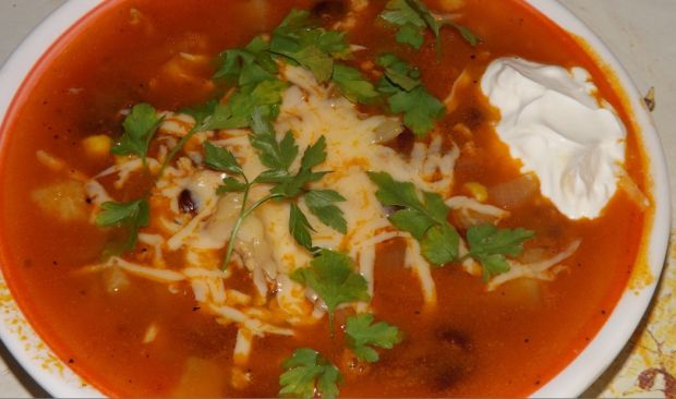 Przepis  zupa meksykańska przepis