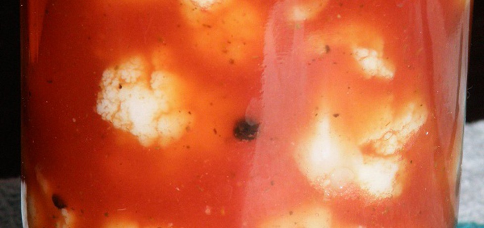 Kalafior marynowany w zalewie pomidorowej (autor: habibi ...