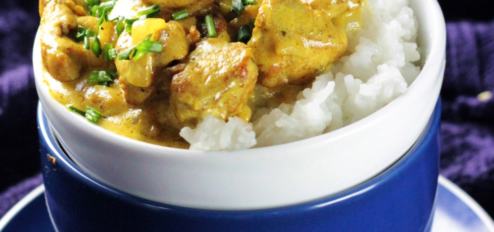Indyjskie curry rybne w ostrym sosie kokosowym
