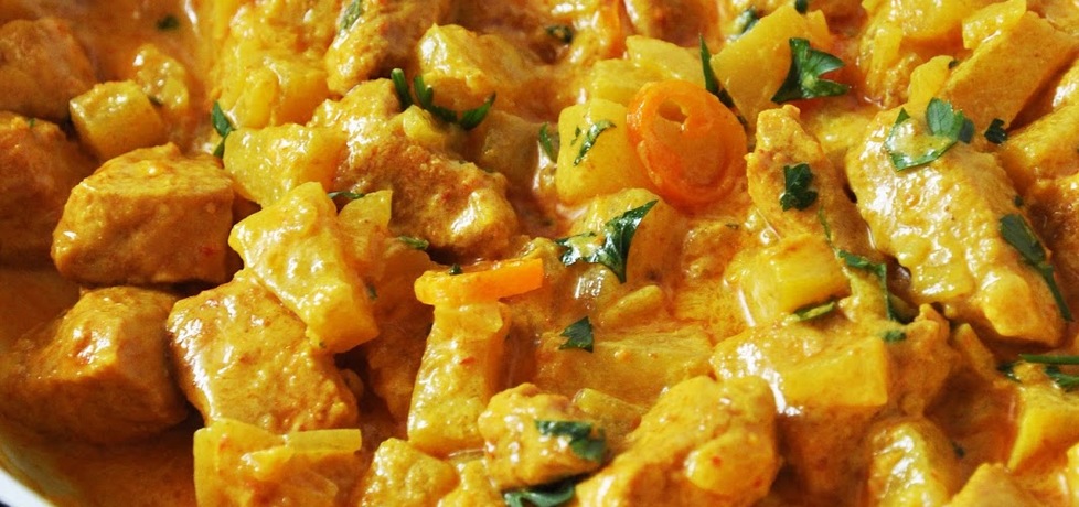 Curry z kurczakiem i ananasem (autor: kardamonovy ...