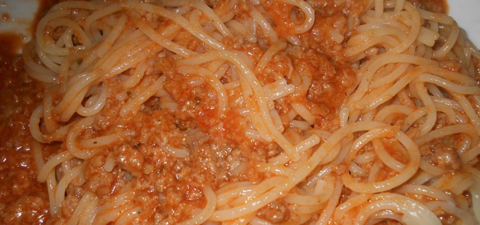 Spaghetti napoli pyszotka:) (autor: beata77)