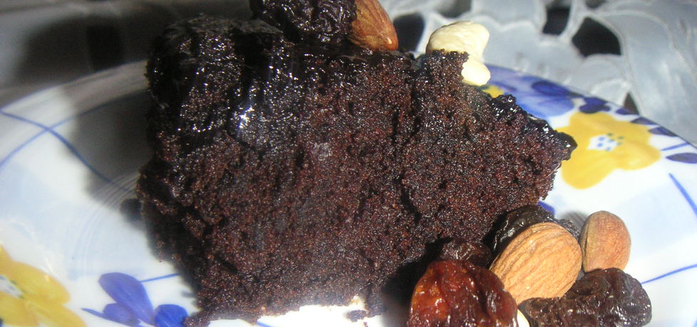 Bardzo czekoladowe ciasto z polewą czekoladową. (autor: faustyna ...