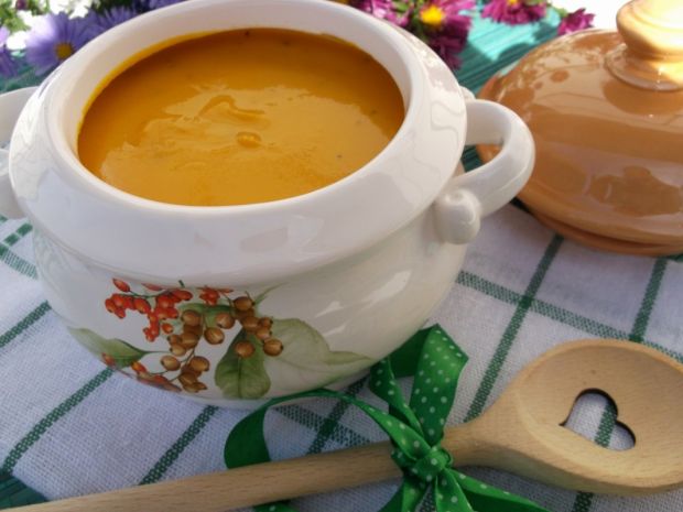 Przepis  zupa krem marchewkowy przepis