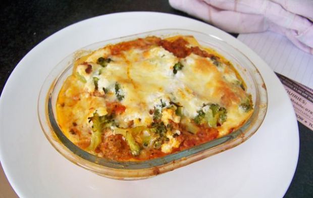 Przepis  lazania  lasagne z brokułami przepis