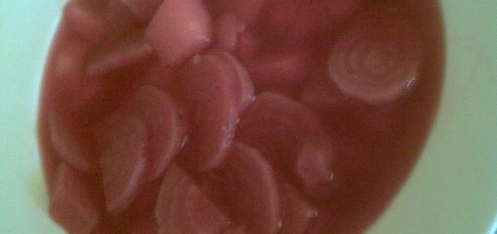 Barszczyk czerwony z ziemniakami na słodko (autor: margo1 ...