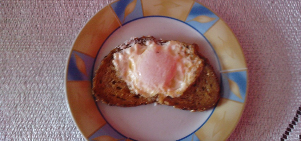 Jajko sadzone w kanapce (autor: halina17)