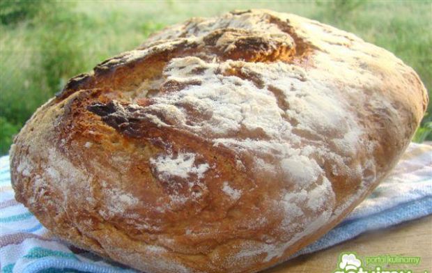 Chleb pszenno-żytni na zakwasie  kulinarne abc