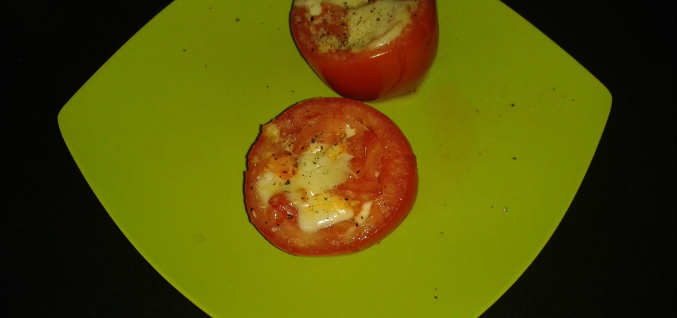 Pieczone pomidory z mozarella (autor: asienka15)