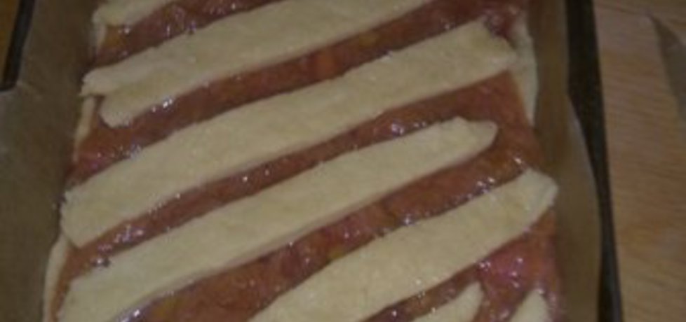 Ciasto rabarbarowe- mała blaszka (autor: dianix)