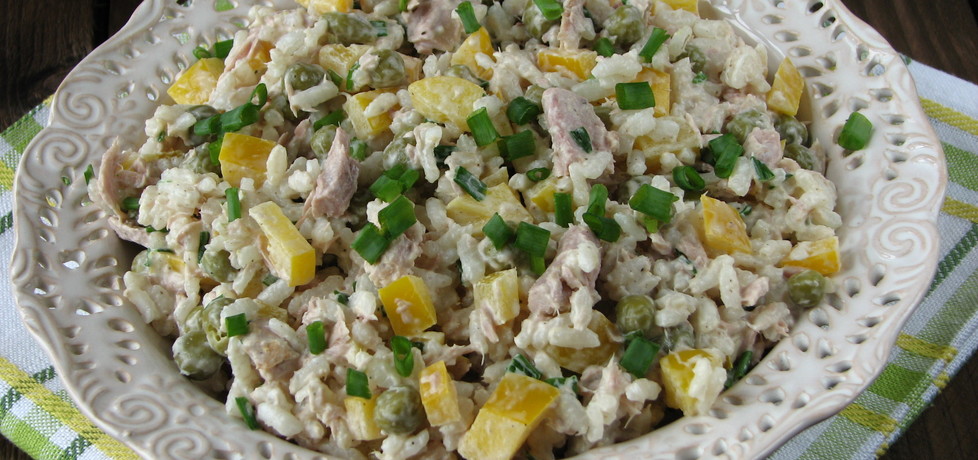 Sałatka ryżowa z tuńczykiem (autor: bogusia-82)