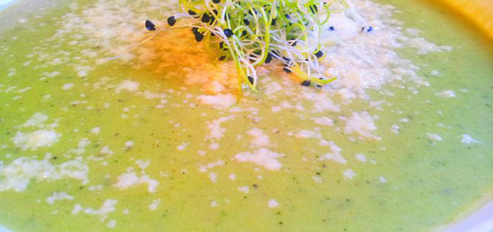 Zupa krem z brokułów z parmezanem (autor: idealme ...