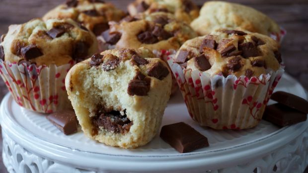 Przepis  muffinki z czekoladą przepis