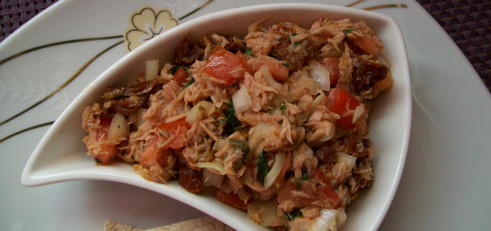Prosta sałatka z pomidorem i tuńczykiem (autor: migotka28 ...