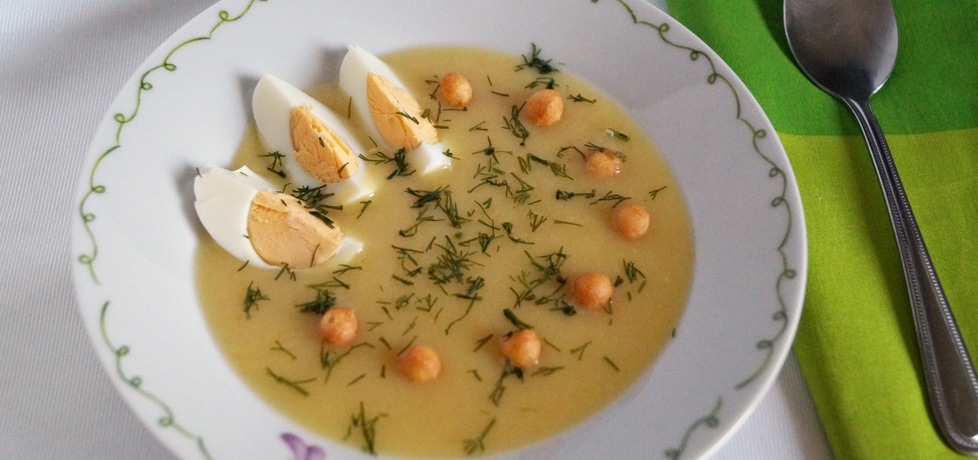 Zupa krem ziemniaczany z chrzanem i jajkiem (autor: alexm ...