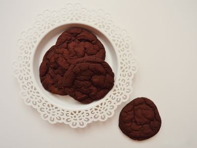 Fasolowe brownies (wegańskie ciasteczka czekoladowe ...