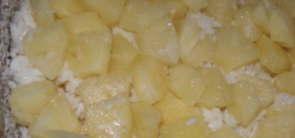 Zapiekanka z ananasem (autor: aginaa)