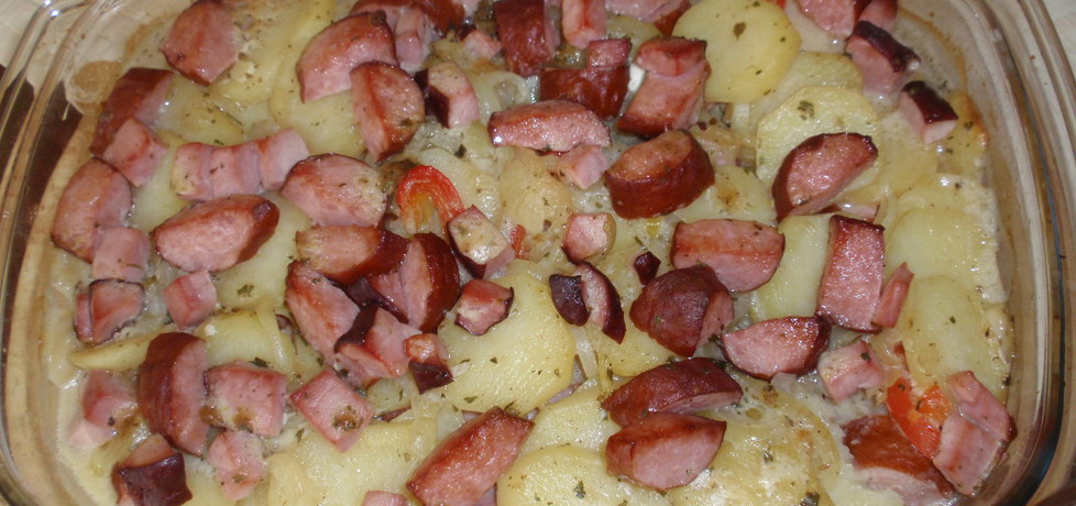 Zapiekanka z ziemniaków i kiełbasy (autor: agnieszkapicola ...