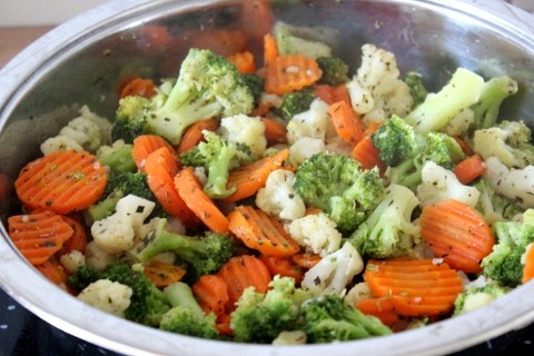 Warzywa z patelni