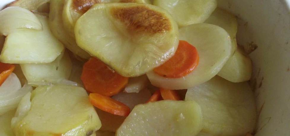 Ziemniaki pieczone z marchwią i cebulą (autor: konczi ...