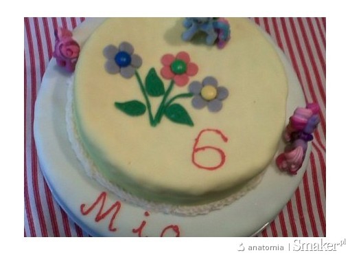 Tort urodzinowy dla dziewczynki