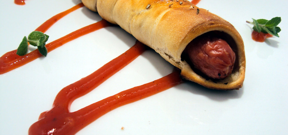 Parówki w cieście udające hotdogi (autor: przejs)