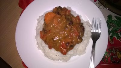 Sos warzywny z ryżem