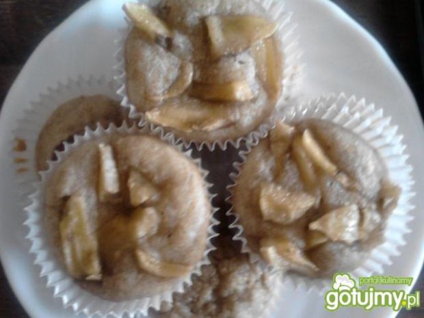 Przepis  muffiny bananowe z mąki orkiszowej przepis