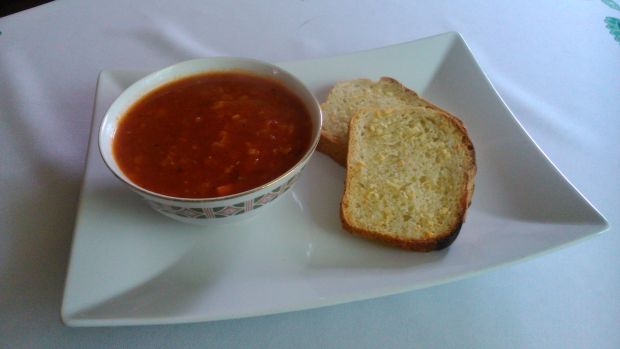 Przepis  zupa pomidorowo-soczewicowa przepis