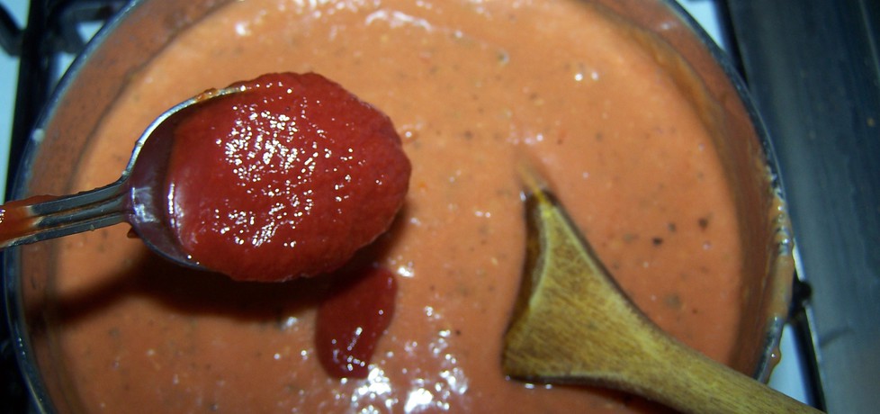 Zupa krem z pomidorów w stylu włoskim (autor: caralajna ...