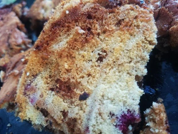 Przepis  muffinki z czekoladą i malinami przepis