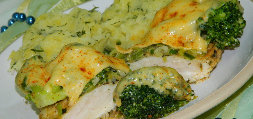 Filet z kurczaka zapiekany z brokułem (autor: czarrna ...