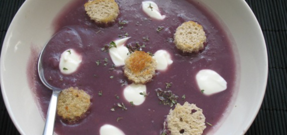 Zupa krem z ziemniaków w wersji kolor (autor: anna169hosz ...