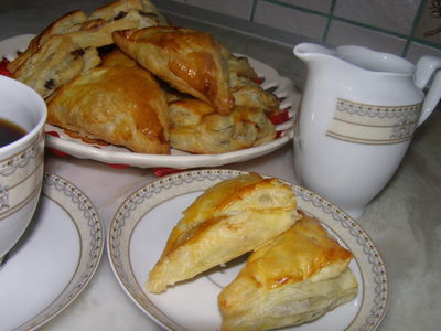 Ciasteczka francuskie ( rożki )