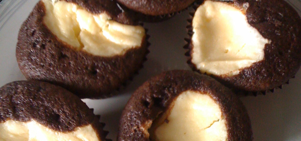 Muffiny czekoladowe z twarogiem (autor: kamilaj)
