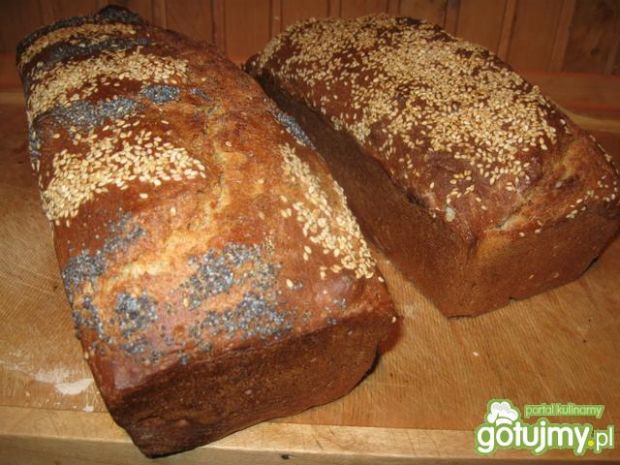 Przepis  chleb tostowy marynarski z makiem przepis