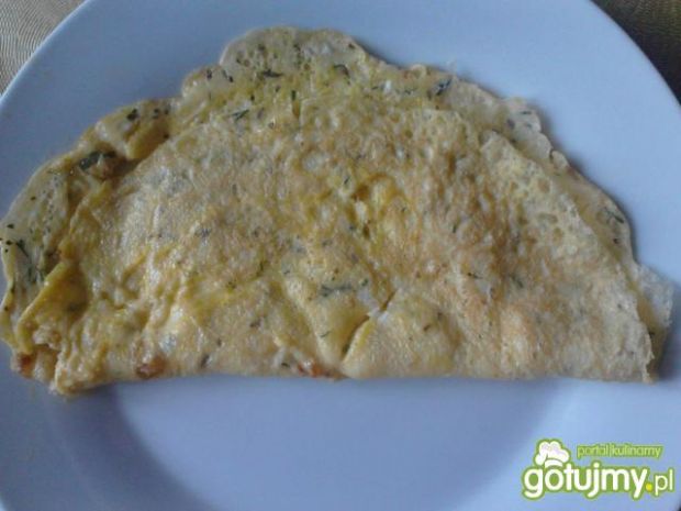 Przepis  omlet ziołowy wg dayzi przepis