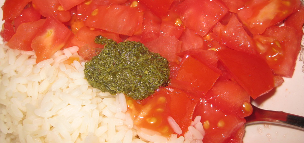Ryż z pesto i świeżymi pomidorami (autor: hahanka ...