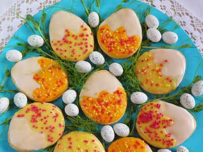 Ciasteczka – jajka wielkanocne