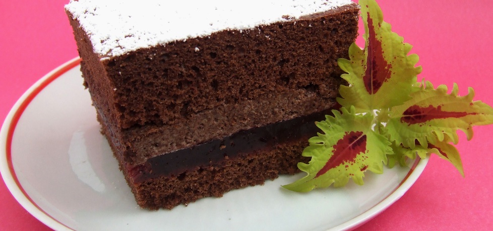 Mocno czekoladowe ciasto z wiśniami (autor: dagita ...