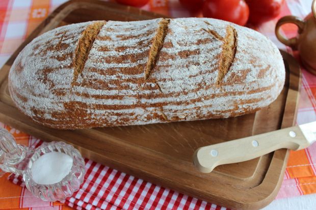 Przepis  chleb pszenny razowy na zakwasie przepis