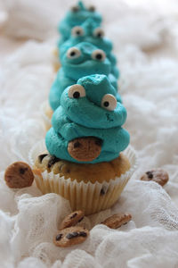 Muffinki ciasteczkowy potwór