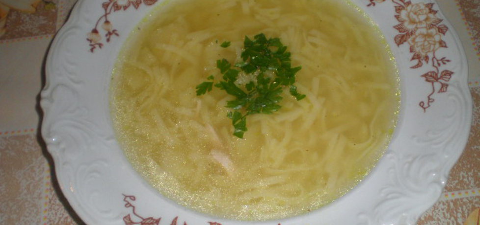Prosta zupa z makaronem i ziemniakami (autor: ilonaalbertos ...