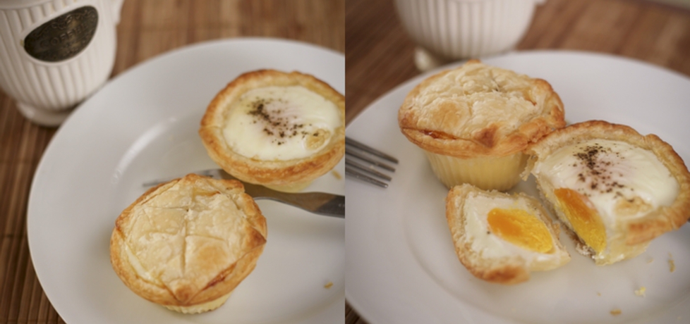 Jajka pieczone w cieście francuskim (autor: agata43 ...