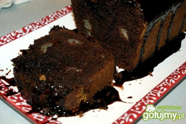 Przepis  ciasto czekoladowe z gruszkami 4 przepis