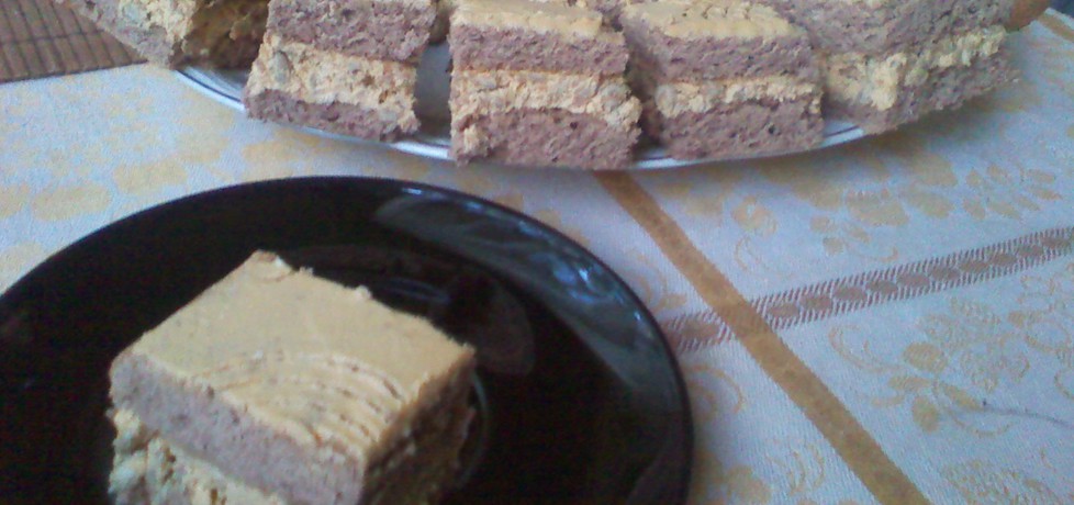 Ciasto kakaowe z kremem słonecznikowym (autor: mira85 ...